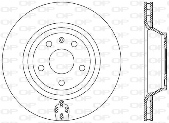 OPEN PARTS Jarrulevy BDR2484.20